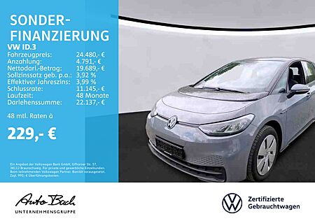 VW ID.3 Volkswagen Pro Performance Automatik LED EPH DAB