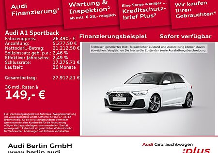 Audi A1 Sportback S line 25 TFSI S tronic