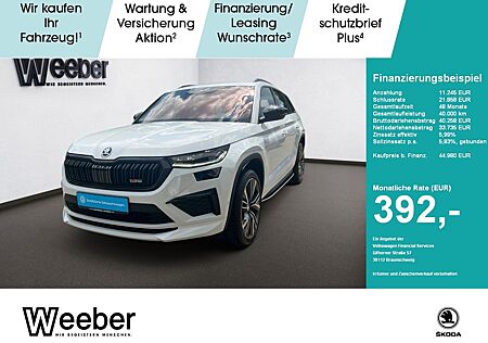 Skoda Kodiaq RS*AHK*STHZ*20 ZOLL*360*LED*RFK*CANTON