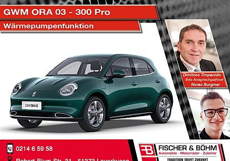 GWM Ora 03 300 Pro mit Wärmepumpen-Funktion