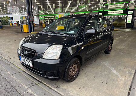 Kia Picanto , Baujahr 2005, schwarz, 154.114 km