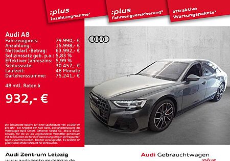 Audi A8 60 TFSIe qu. *Dig.Matrix*AHK*Pano*HuD*Air*