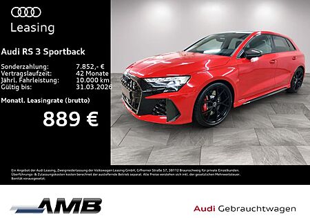 Audi RS3 RS 3 Sportback RS-Abgas/280kmh/Matrix/Leder/Pano
