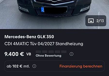 Mercedes-Benz GLK 350 !!!!!- Betrug Auto hat 319000 !!!!!!!