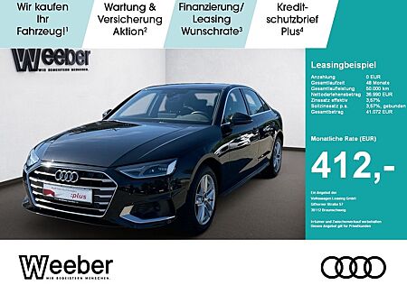 Audi A4 Lim. advanced AUT*NAVI*LED*GRA*LM*5J GAR LM