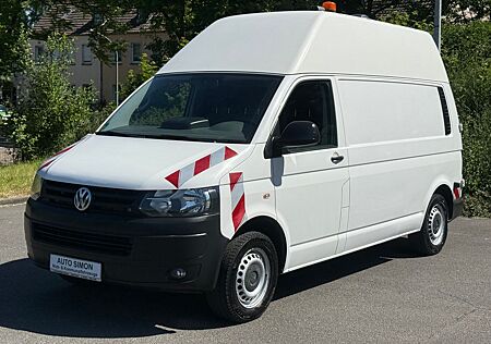 VW T5 Transporter gebraucht kaufen VW T5 Transporter Volkswagen T5 2.0TDI Kasten Hoch+Lang Sortimo+1.Hand+Klima