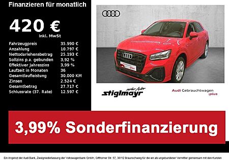 Audi Q2 S line 35 TFSI S-tronic ACC+AHK+MATRIX+NAVI