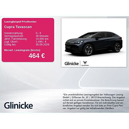 Cupra Tavascan leasen