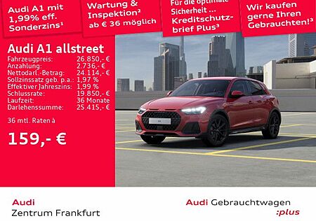 Audi A1 allstreet 30 TFSI S tronic LED VC DAB