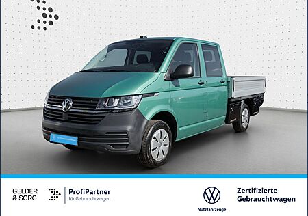 VW T6 Transporter Volkswagen T6.1 Pritsche Doka DSG 4x4 Navi*3-Staukästen*AHK
