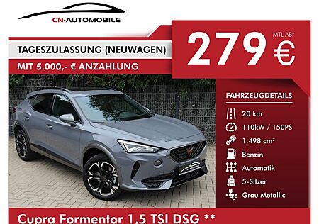 Cupra Formentor 1,5 TSI DSG #RATE ab 279,-€/Monat