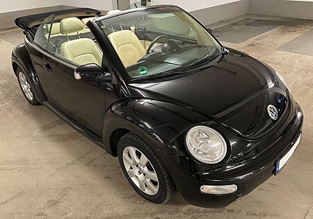VW Beetle Volkswagen Cabrio 1.6 Highline Leder beige Klima 1Hd