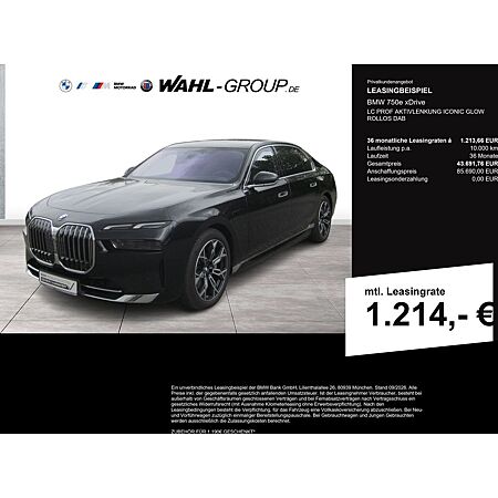 BMW 750 leasen