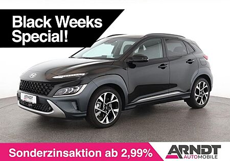 Hyundai Kona 1.6 TGDI Prime Leder GlasSD HUD Nav ACC Kam