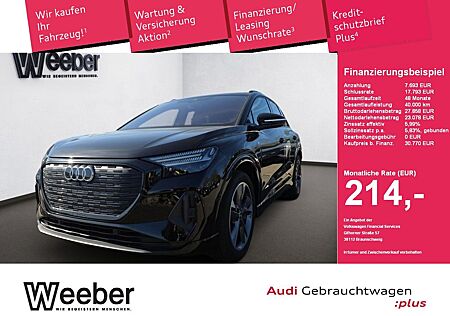 Audi Q4 e-tron S-Line Black ACC*HuD*NAVI*MATRIX*SONOS
