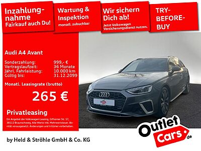 Audi A4 Avant 2x S-Line 35 TDI 18 ACC LED NAVI+ R-KAM