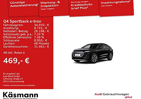 Audi Q4 e-tron Q4 Sportback 35 e-tron ACC NAV SHZ SONOS PDC