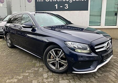 Mercedes-Benz C 220 T AMG-Line 2.HAND-NAVI-LED-LEDER-SHZ-PDC