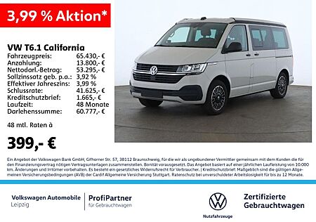 VW T6 California Volkswagen T6.1 California Beach *DCC*AHK*ACC*2xSchiebetür*