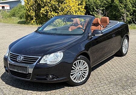 VW Eos Volkswagen 2.0 Edition 2008* LEDER BRAUN * NAVI *1.HAND