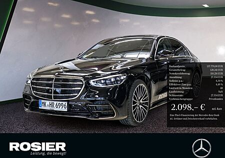 Mercedes-Benz S 450 d 4M Limo AMG Line Standhz. Abstandstemp.