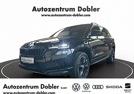 Skoda Karoq 2.0 TDI DSG Sportline LED AHK Leder Navi