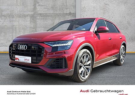 Audi Q8 55 TFSI qu S line AHK Matrix Pano Standh.