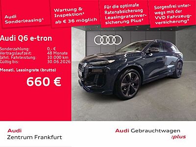 Audi Q6 e-tron quattro S Line HuD AHK B&O MATRIX