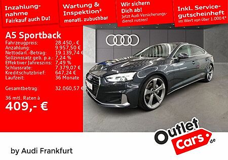 Audi A5 Sportback 40 TFSI S tronic advanced MatrixLED