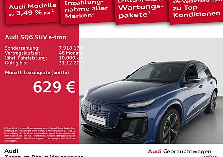 Audi SQ6 e-tron SQ6 SUV e-tron edition blue*QUA*MATRIX*AHK*B&O**