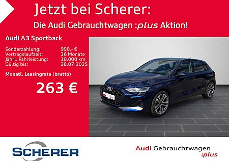 Audi A3 Sportback Advanced 35 TDI S tronic NAVI AHK R