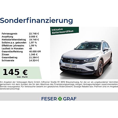 VW Tiguan leasen