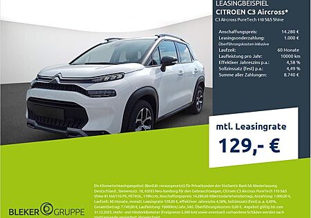 Citroën C3 Aircross PureTech 110 S&S Shine