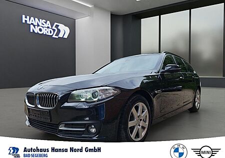 BMW 520d T. BI-XENON NAVI HUD PANO LEDER PDC FSE AHK