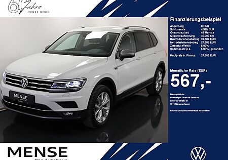 VW Tiguan Allspace Volkswagen 2.0 TDI 4M DSG Highline Navi AHK
