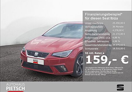 Seat Ibiza 1.0 TSI FR DSG LED 18'' FullLink Sportpake