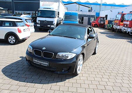 BMW 118d 118 Baureihe 1 Cabrio Leder Schw. Sp Sitze