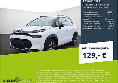 Citroën C3 Aircross PureTech 110 S&S Shine