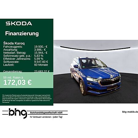 Skoda Karoq leasen