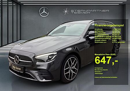 Mercedes-Benz E 400 d 4M T +AMG+Night+MBUX+Memory+StHz+PANO
