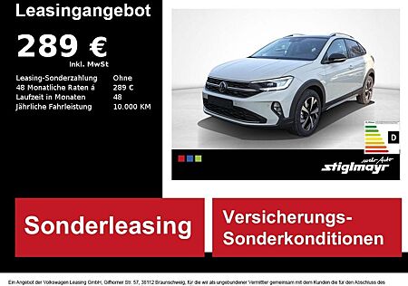VW Taigo Volkswagen Style 1,0l TSI Matrix-LED+Sitzheizung+17z`