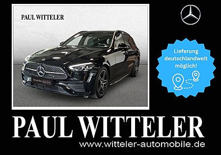 Mercedes-Benz C 180 T AMG Line LED/AHK/LHZG/Night/Ambientebel.