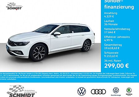 VW Passat Variant Volkswagen 2.0 TDI DSG Elegance Navi+ Matrix