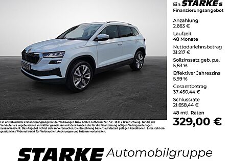 Skoda Karoq 1.5 TSI DSG Selection AHK LED Kamera PDC