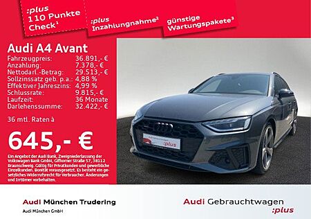 Audi A4 Avant 45 TFSI qu. S line edition one Matrix M