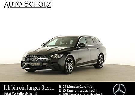Mercedes-Benz E 220 d T AMG+NIGHT+AHK+PANO+DISTR PLUS+360°+WS+
