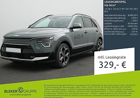 Kia Niro 1.6 HEV 129 DCT SPI 18Z TEC REX BLK