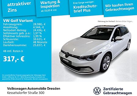 VW Golf Volkswagen VIII Variant 2.0 TDI Life AHZV LED Panorama