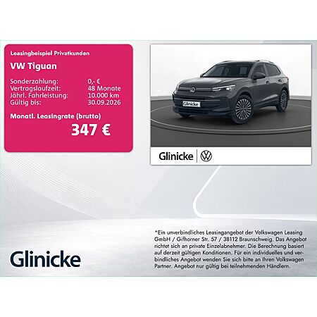 VW Tiguan leasen