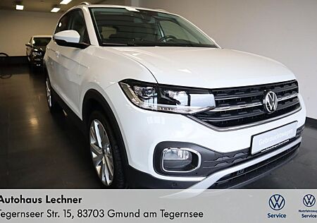 VW T-Cross Volkswagen 1,0 TSI DSG Style (AHK+LED+Sitzhzg.)